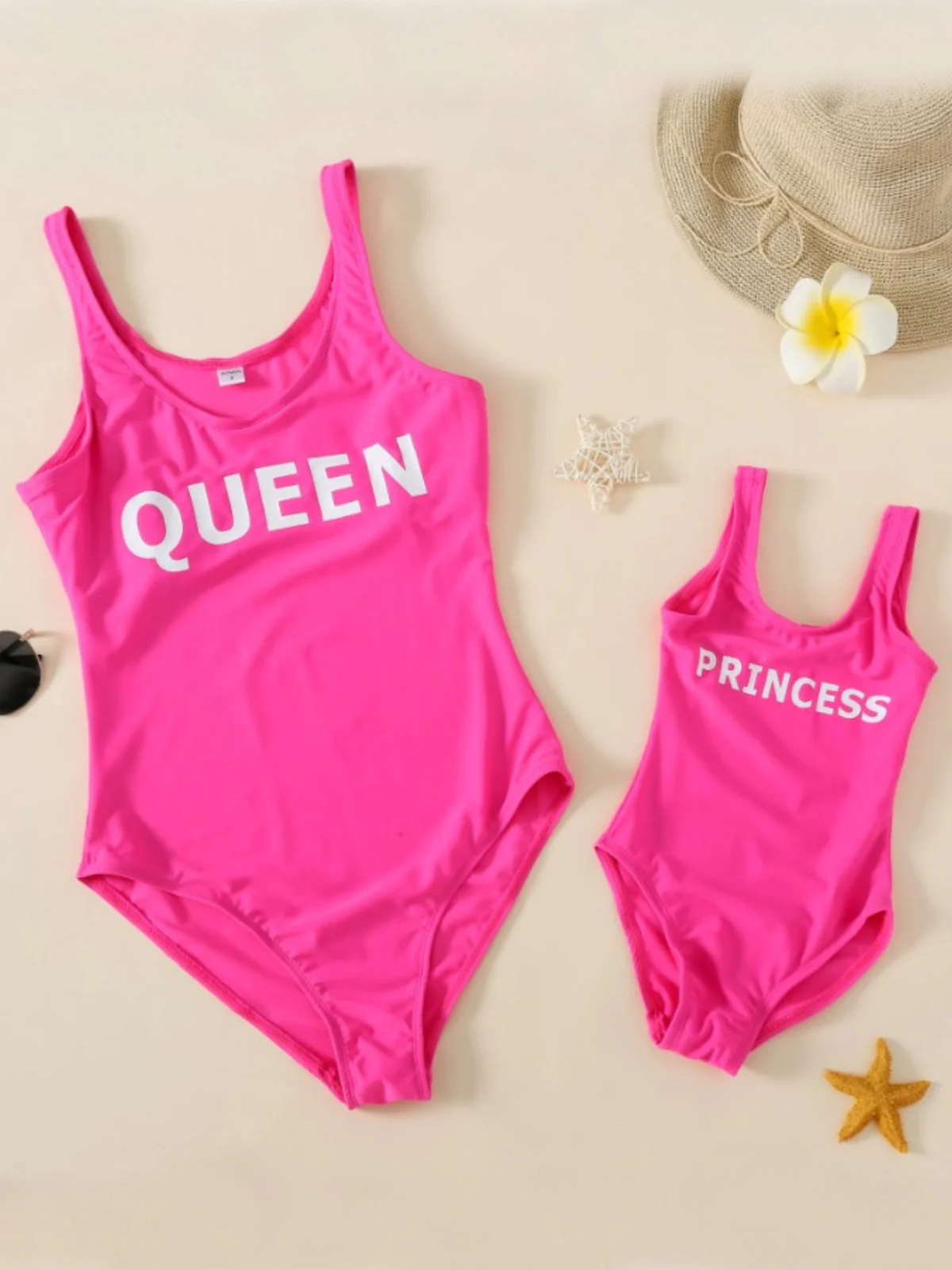 Family Style Royal Pool Day Swimsuits - Image 4